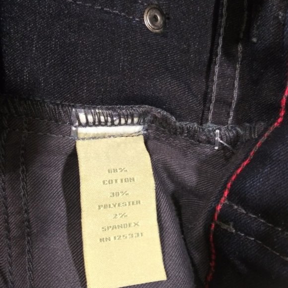 US Army 1st Infantry Division Jeans Dark Wash CLOSET CLEAR OUT - Picture 3 of 7